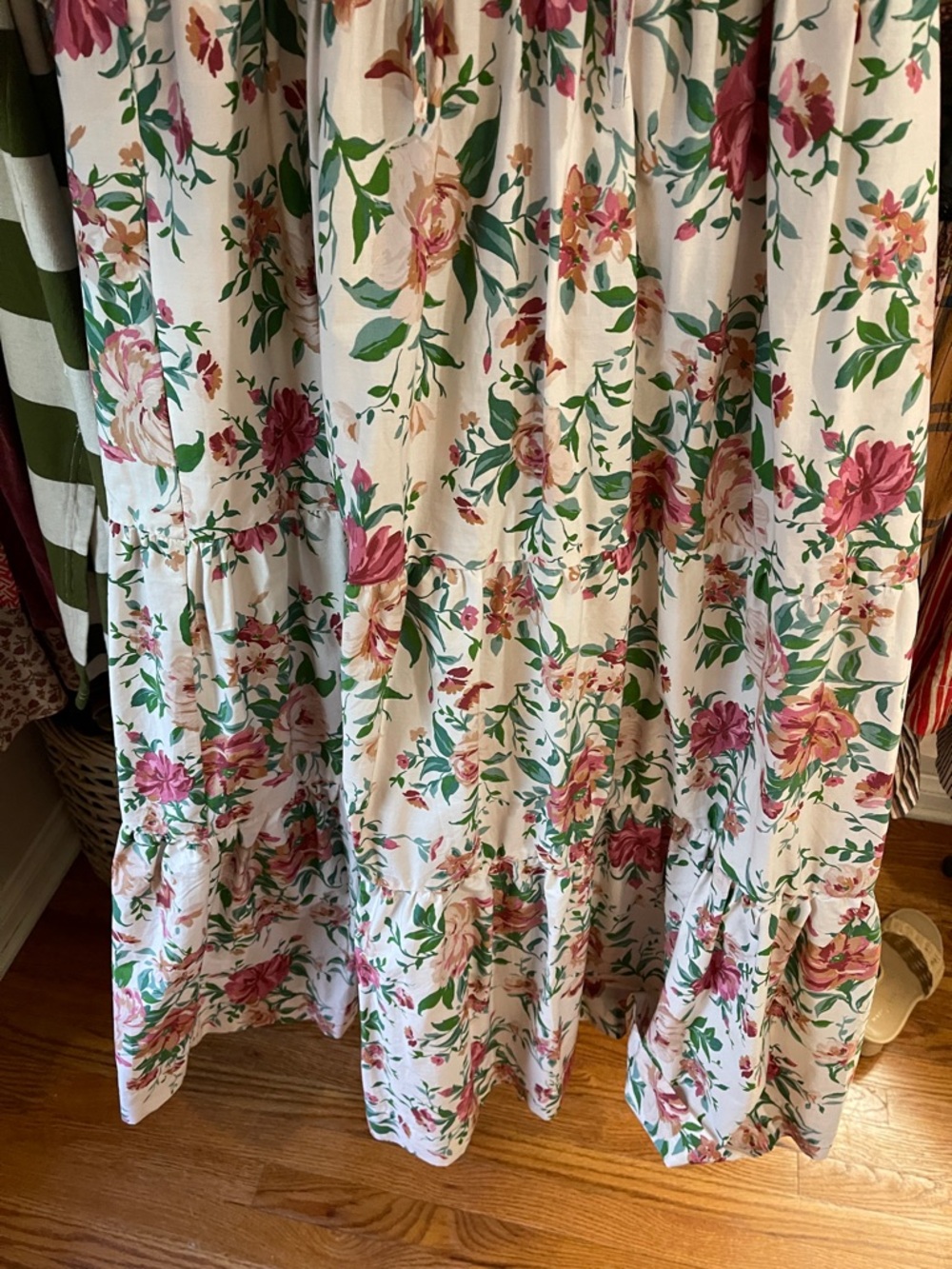 Anthropology The Somerset Puff-Sleeve Maxi Dress - Picture 3 of 5